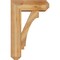 Ekena Millwork Imperial Craftsman Rough Sawn Bracket w/ Offset Brace, Western Red Cedar, 8"W x 22"D x 34"H BKT0806X22X34IMP04RWR - alternate 2